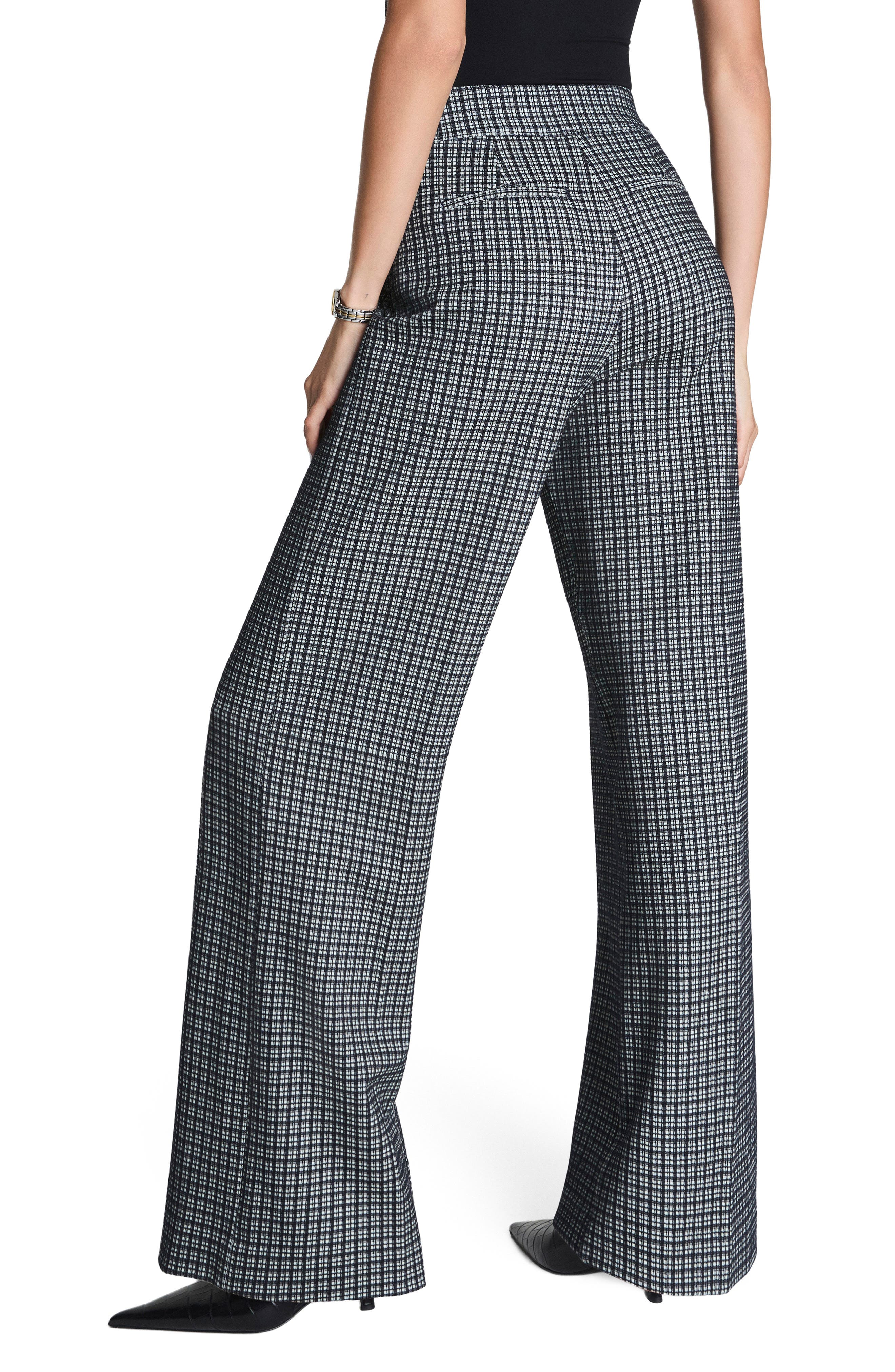 Ponte Wide Leg Jacquard Pants - image 2