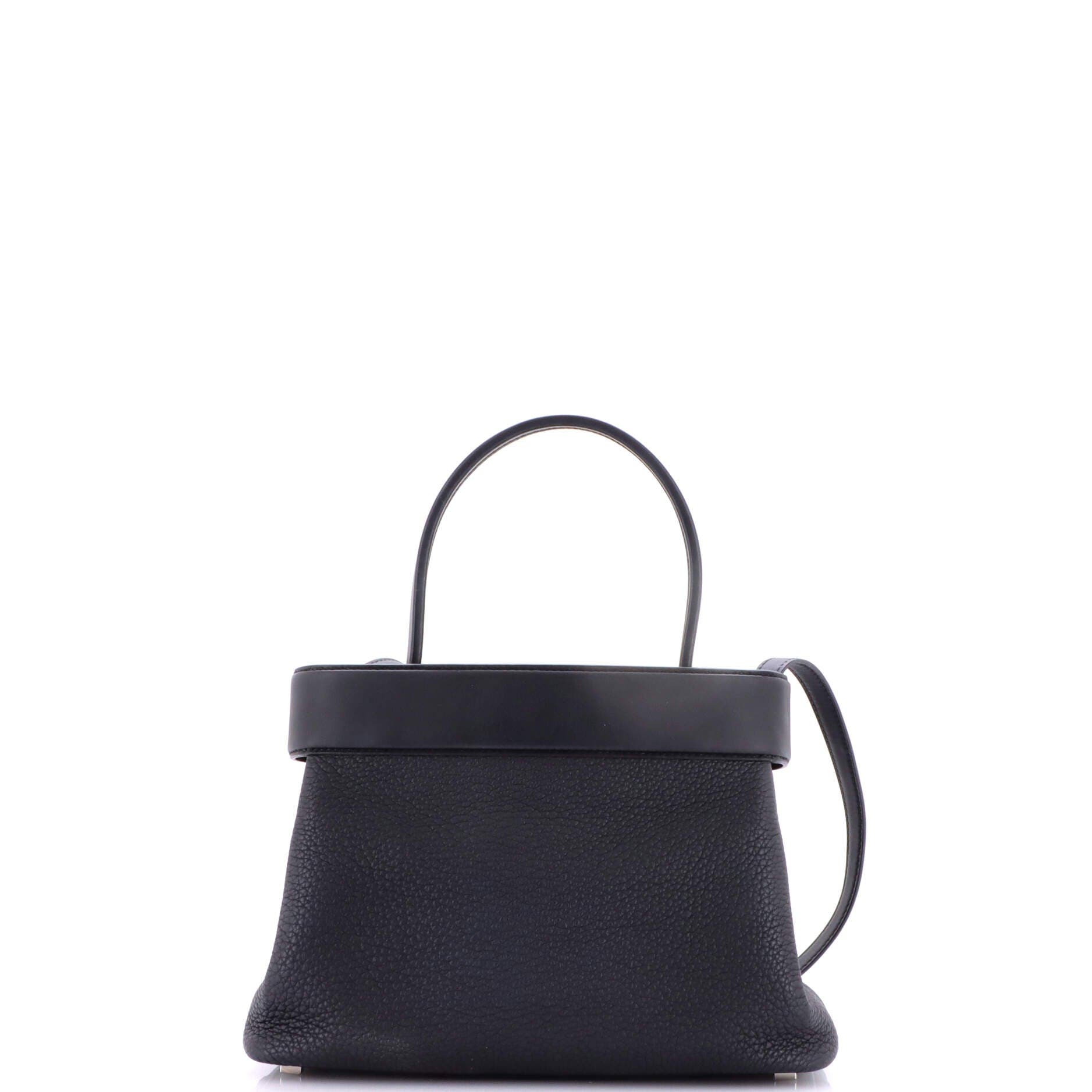 Pre-Owned Hermes Medor Handbag Togo, Alternate, color, Noir