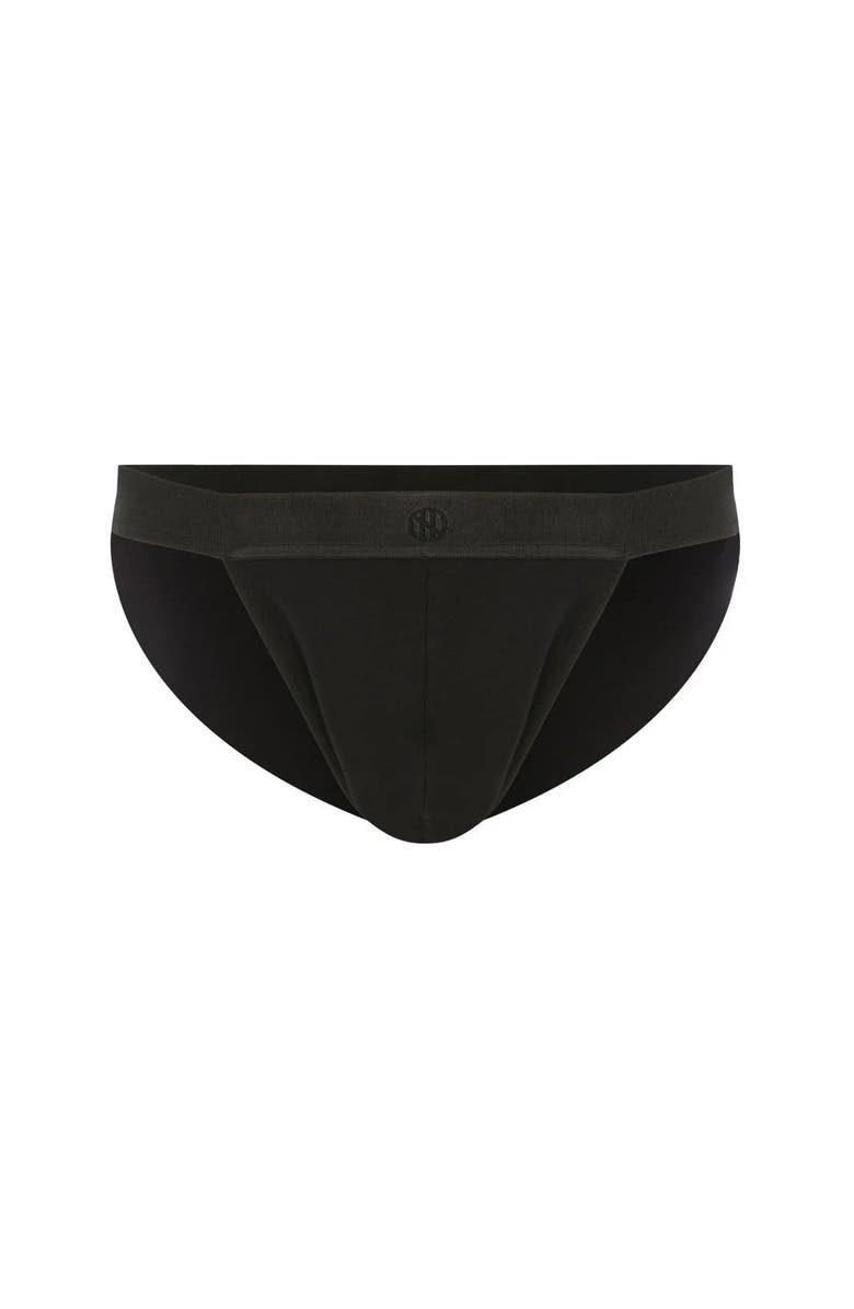 House Of Silk Nora Extra Sof Modal Man's Brief, Main, color, Black