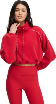 COTTON ON BODY Women's Active Explorer Polar Fleece Half Zip Jumper