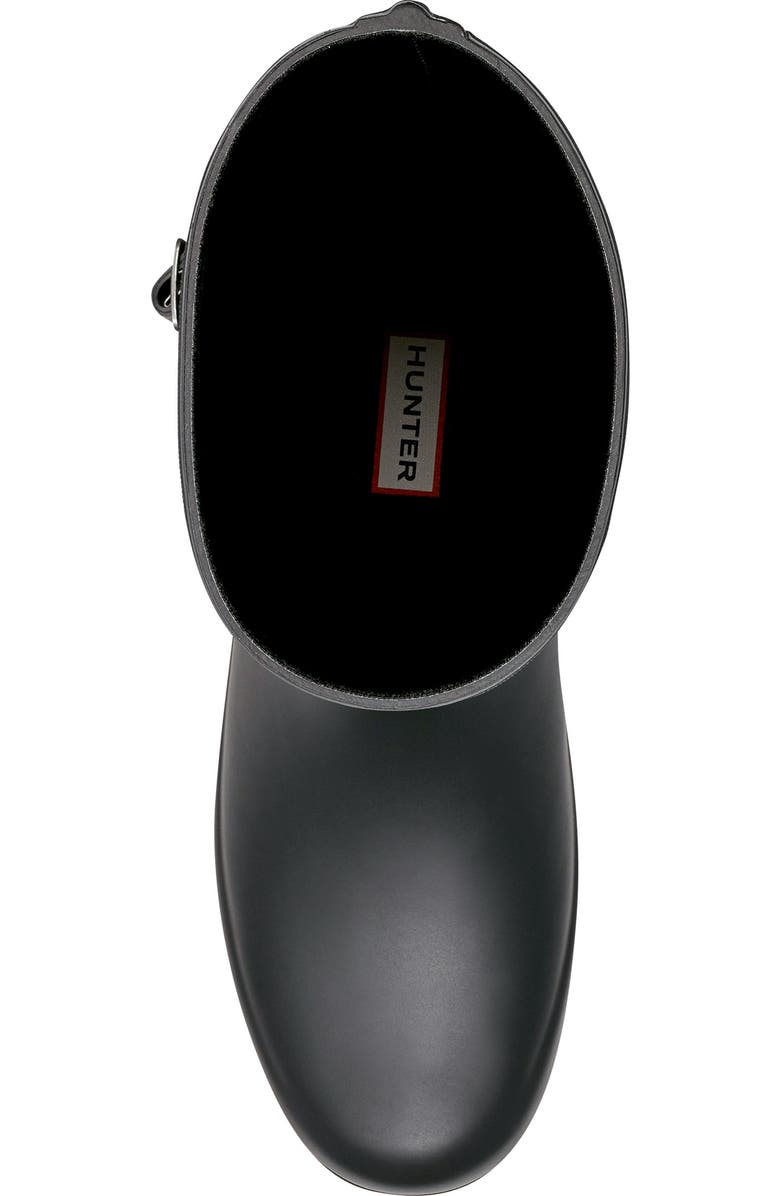 Hunter Refined Tall Waterproof Rain Boot, Alternate, color,