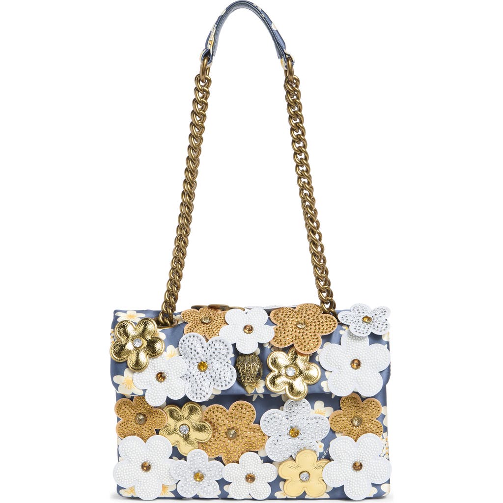 Kurt Geiger London Kensington Daisy Convertible Shoulder Bag In Blue