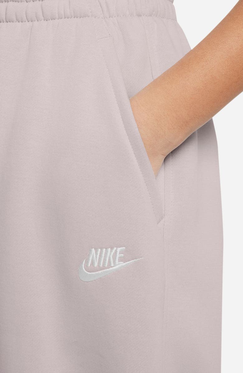 Nike Kids' Sportswear Club Fleece Sweatpants, Alternate, color, Platinum Violet/Pl Vlt/Wht