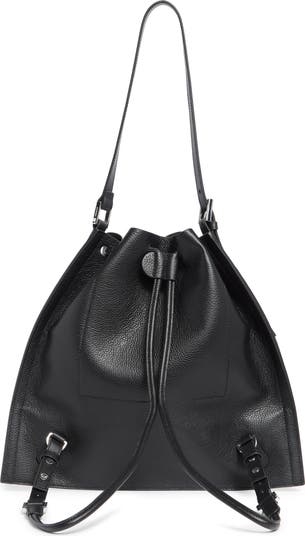 AllSaints Alpha Convertible Leather Backpack Nordstromrack