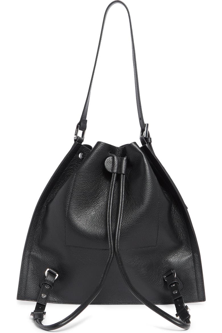 allsaints fin mini leather backpack Finn Updated Black M093XD One Size Perfect for daily commutes or weekend outings all saints fin mini backpack