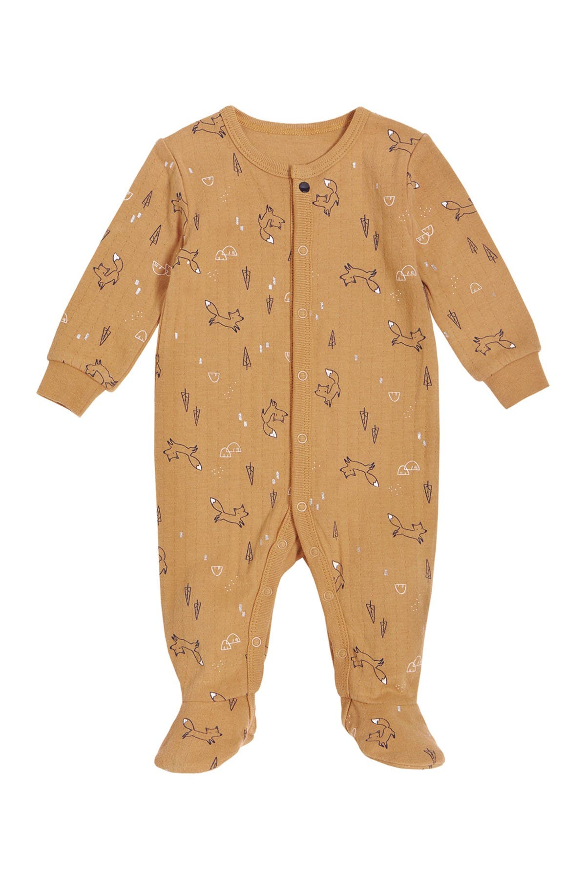 Petit Lem Fox Print Knit Sleeper (Men) | Nordstromrack