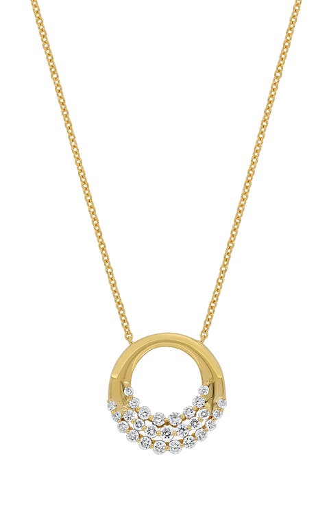 Rita Diamond Circle Pendant Necklace (Nordstrom Exclusive)