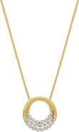 Bony Levy Rita Diamond Circle Pendant Necklace