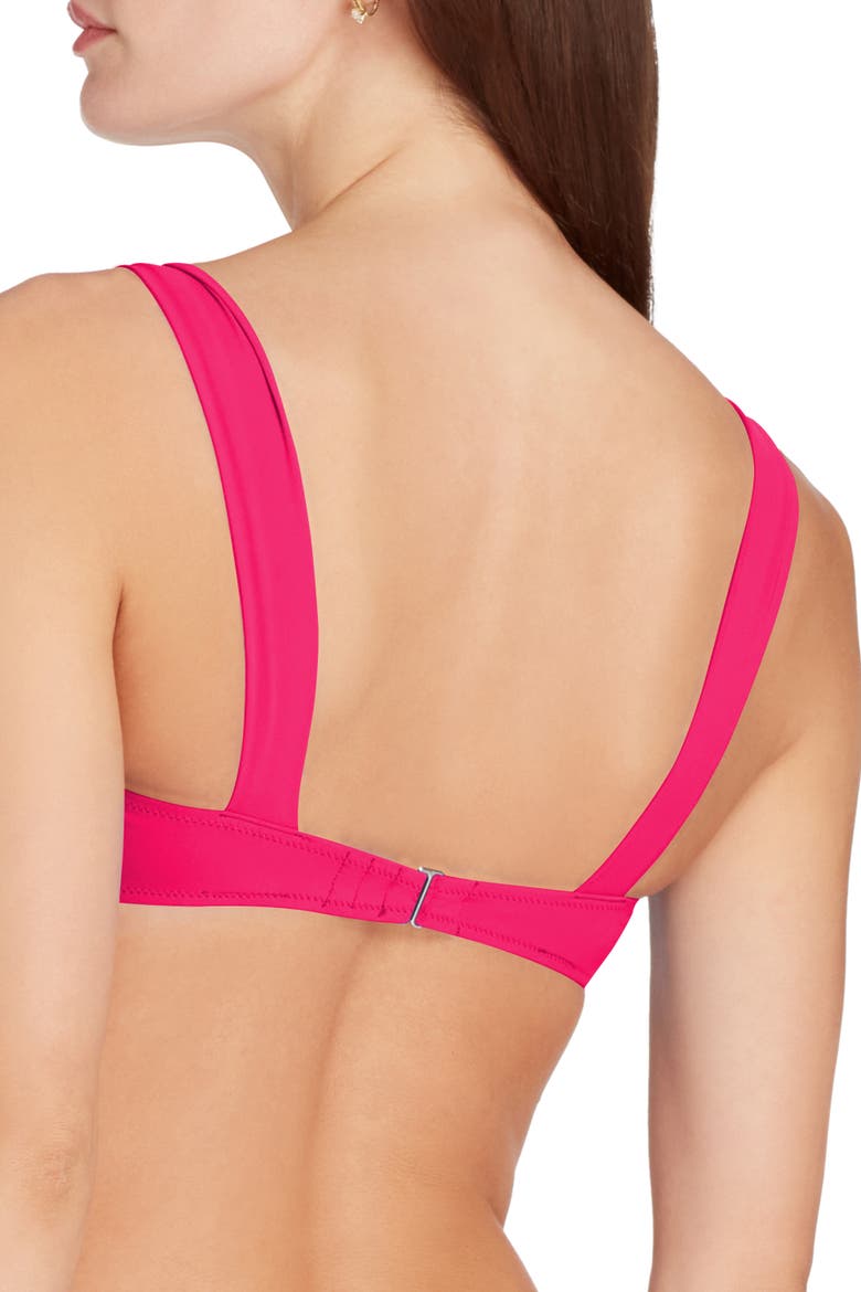 Athens Underwire Bikini Top, Alternate, color, Fuscia
