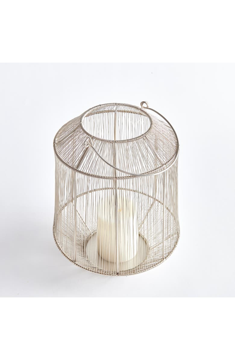 Napa Home & Garden Elwin Lantern, Alternate, color, Silver