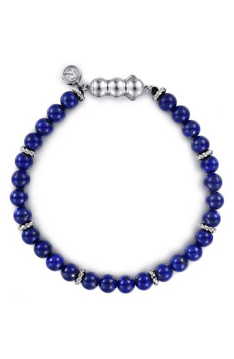 Bujukan Lapis Lazuli Bead Bracelet