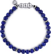 Gabriel & Co. Bujukan Lapis Lazuli Bead Bracelet