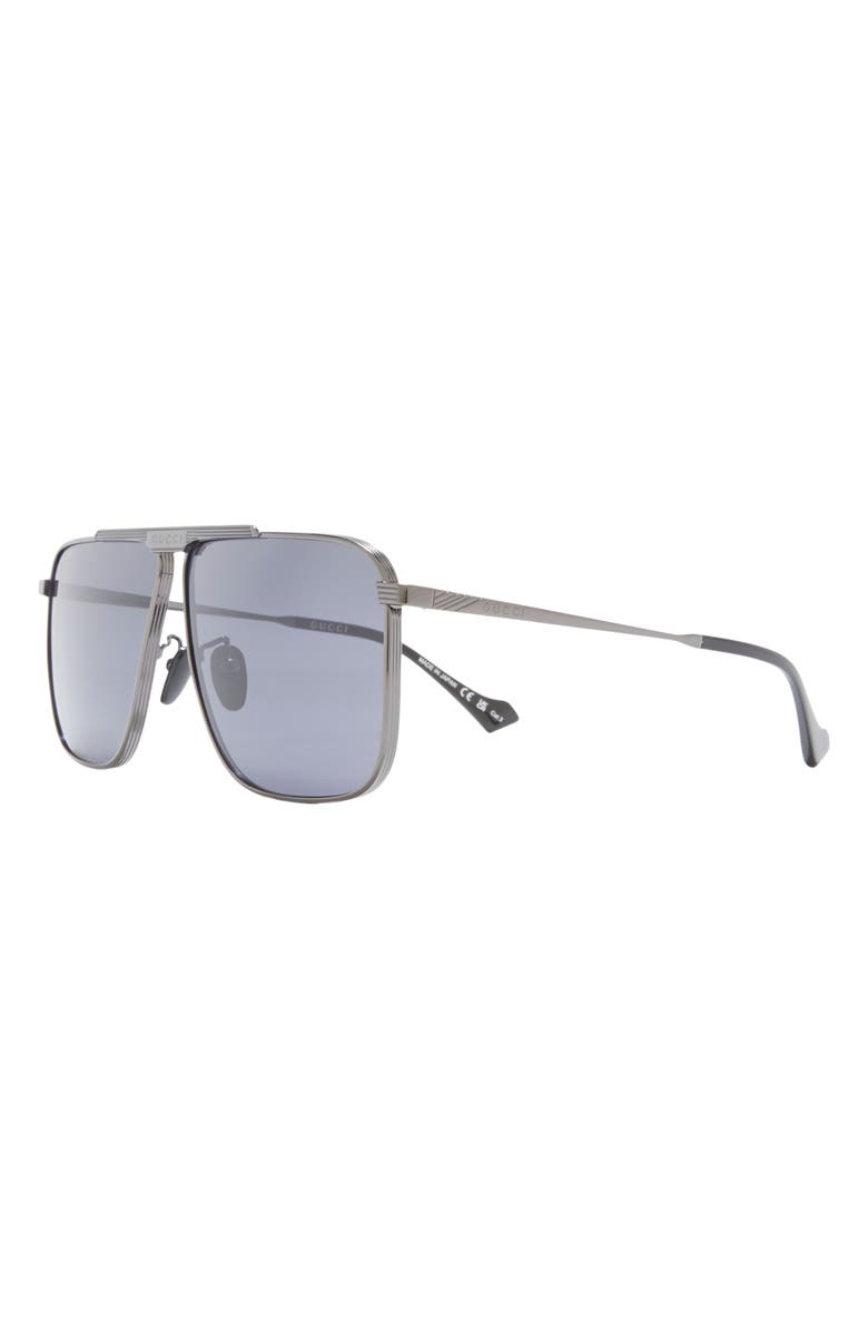 Gucci Aviator Sunglasses, Alternate, color,