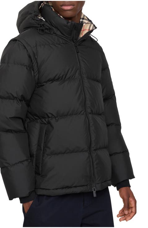 Detachable Sleeve Puffer Jacket