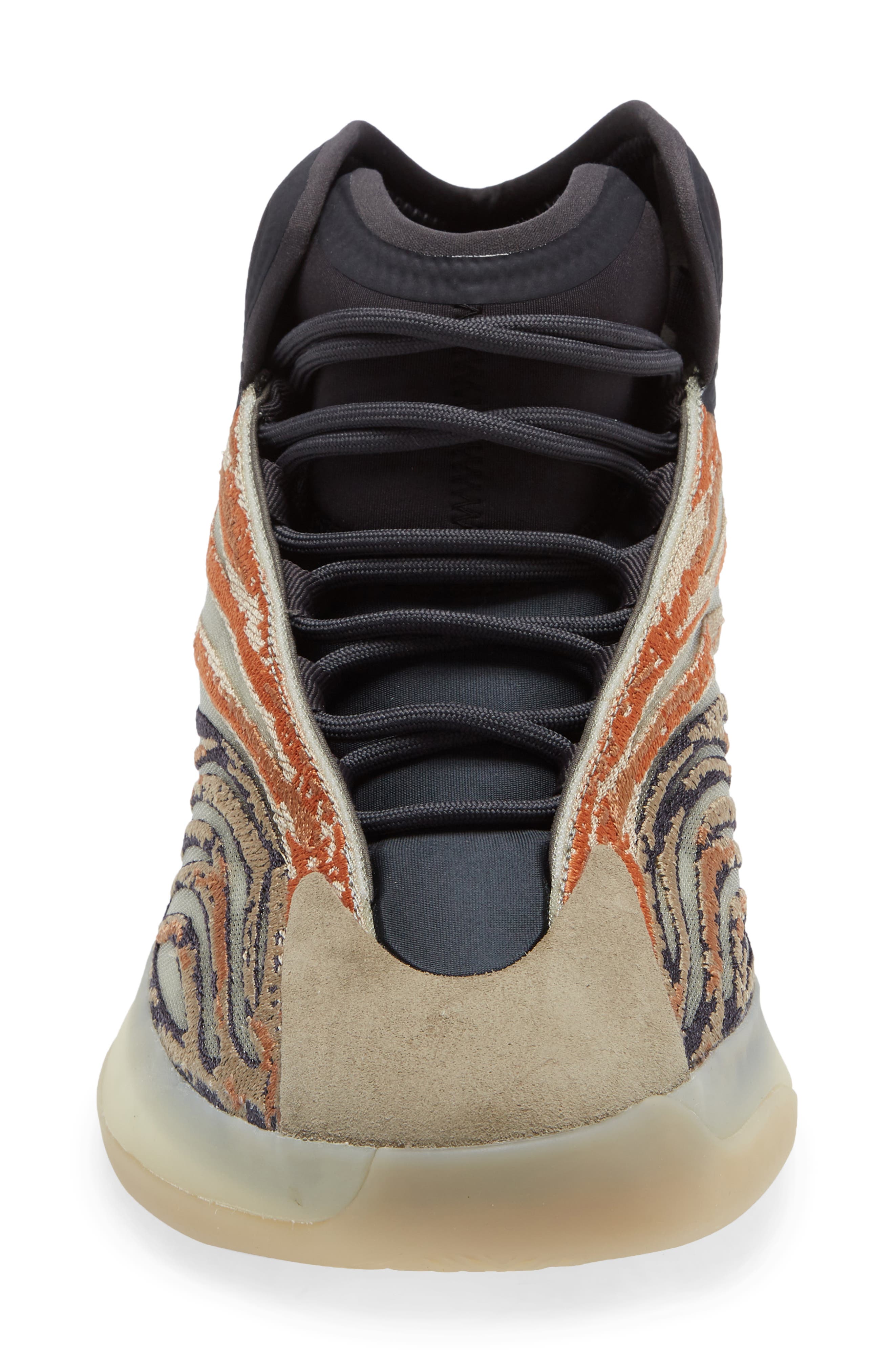 adidas YZY QNTM Flash Orange Sneaker, Alternate, color, 