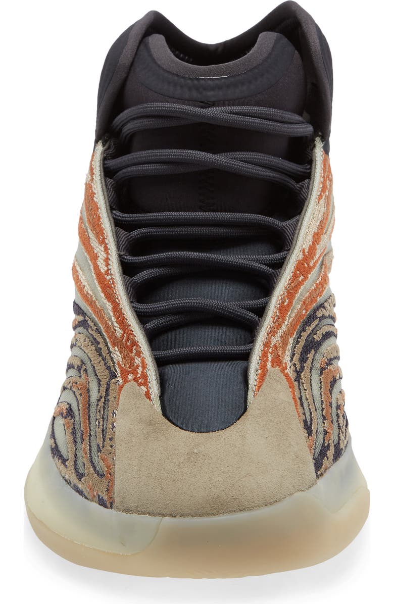 adidas YZY QNTM Flash Orange Sneaker, Alternate, color,