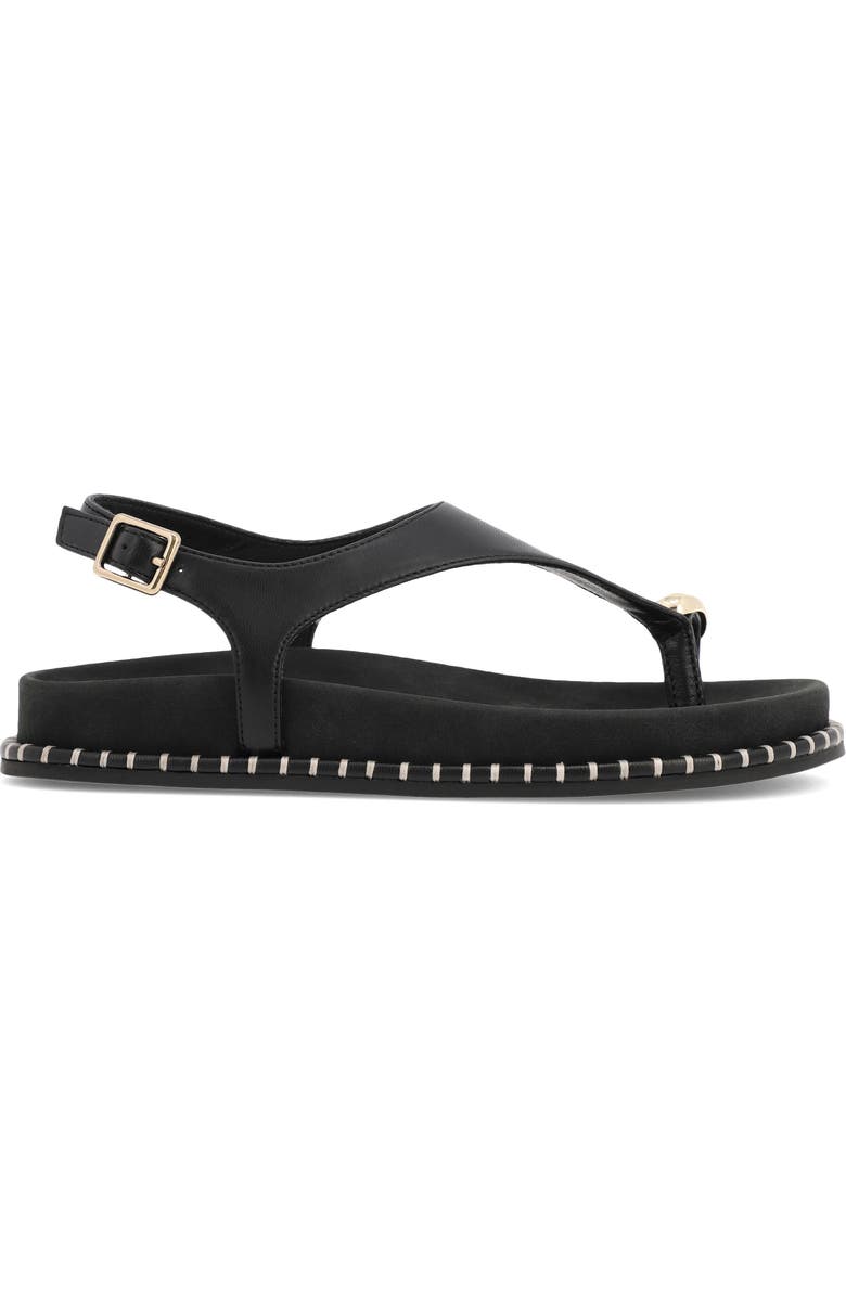 MIA Leilah Slingback Platform Sandal, Alternate, color, Black