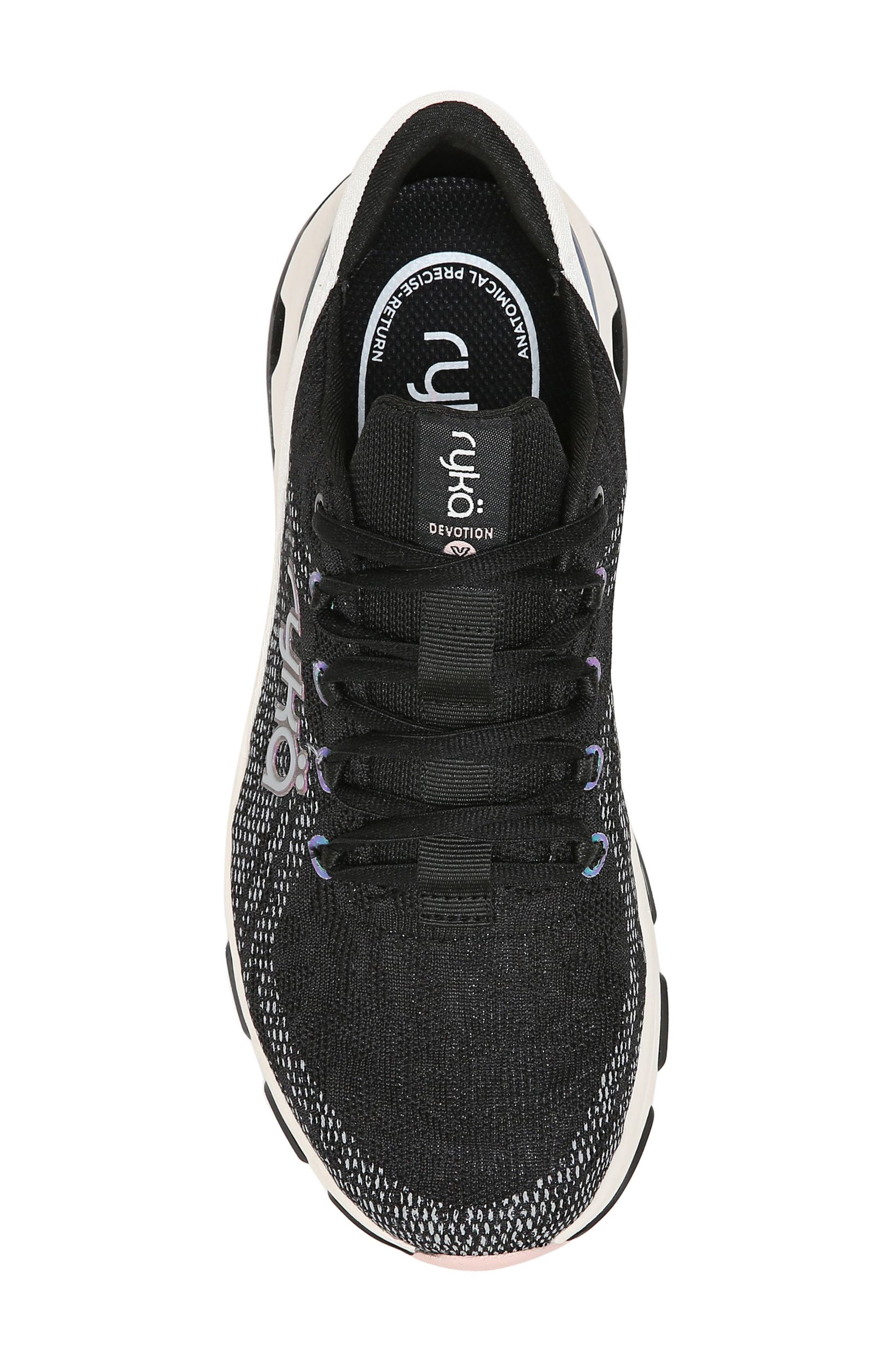 Rykä Devotion X Walking Sneaker, Alternate, color, Black