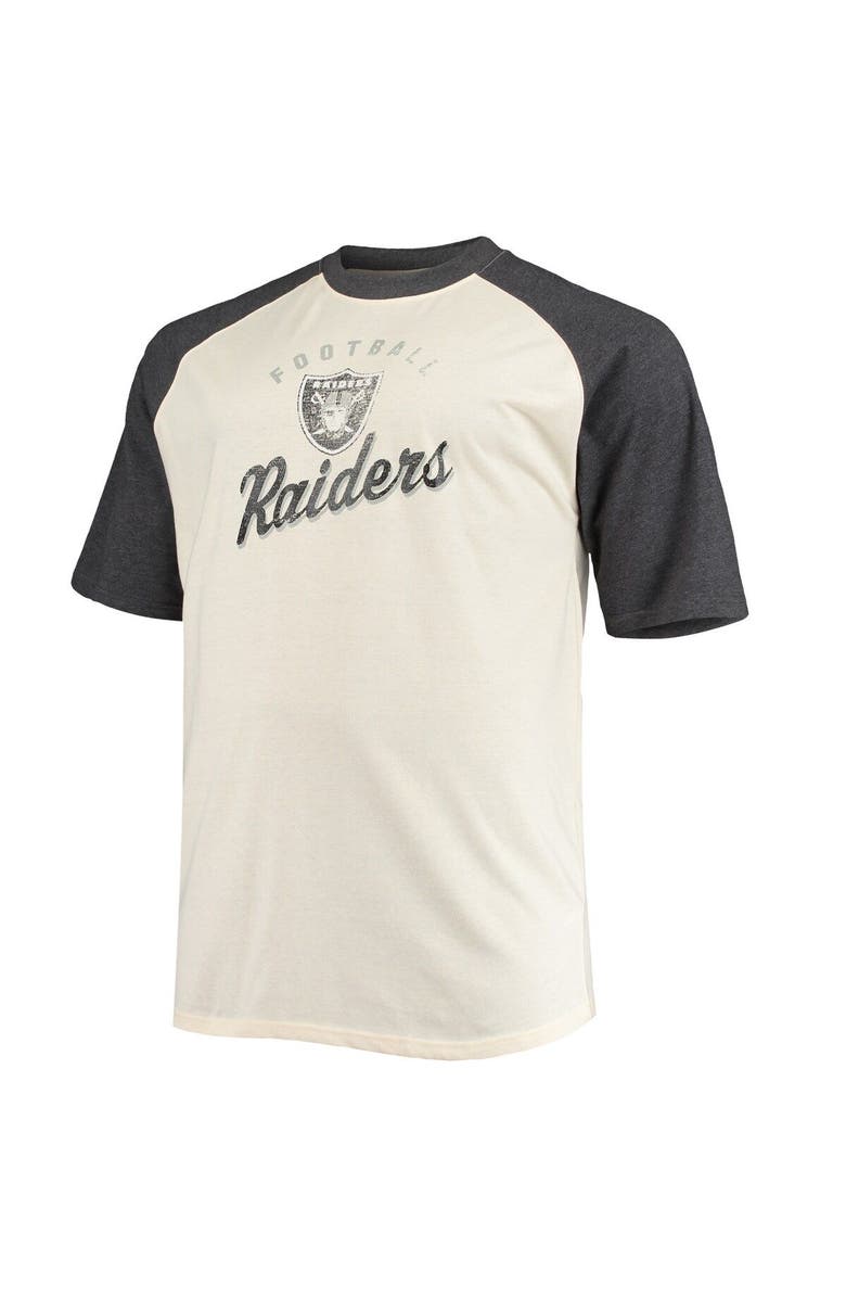 PROFILE Men's Josh Jacobs Oatmeal Las Vegas Raiders Big & Tall Player ...