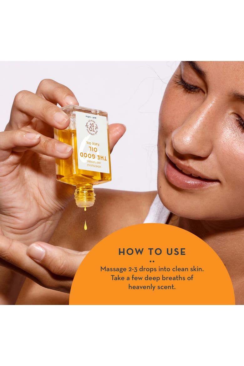 The Good Oil Honeysuckle and Turmeric Face Oil, 1fl oz, Alternate, color, None