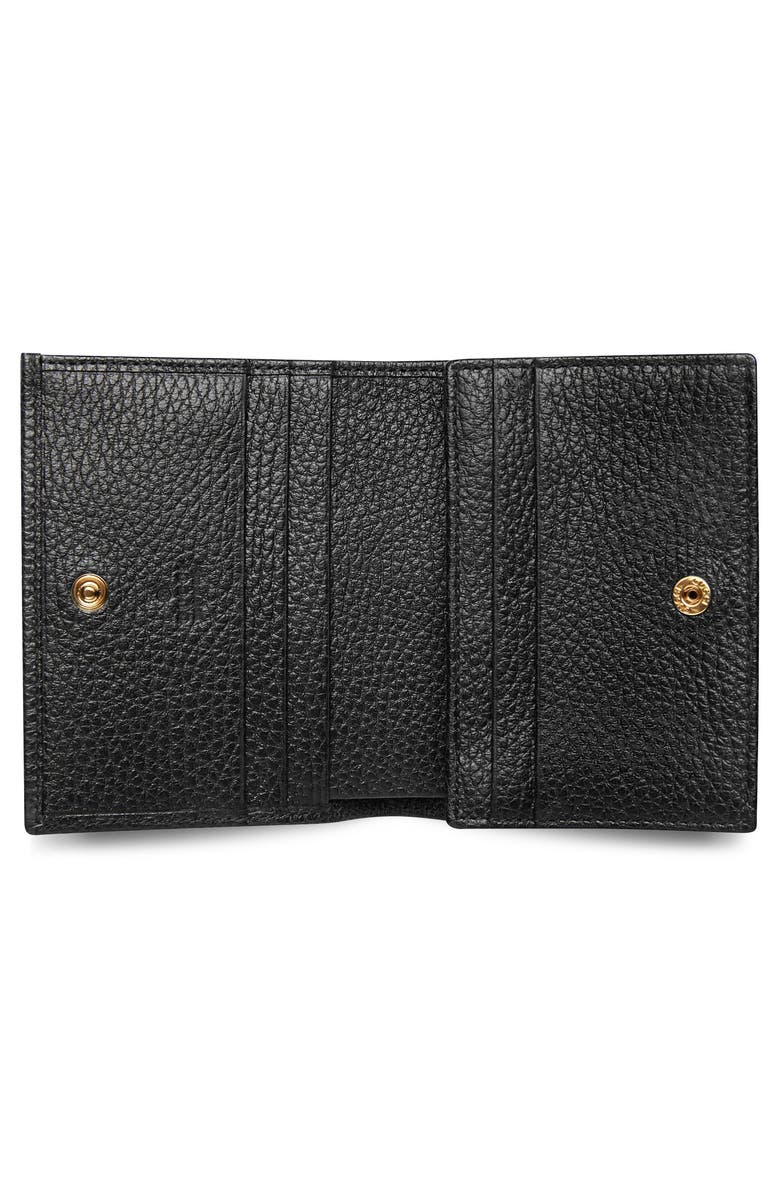 Gucci Petite Leather Card Case, Alternate, color,
