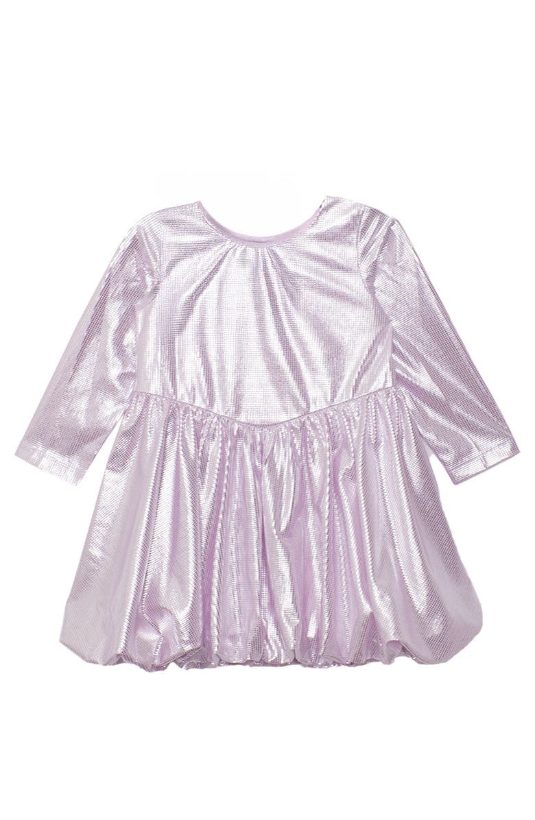 Isobella & Chloe Sparkle and Spin Purple Dress, Main, color, Purple