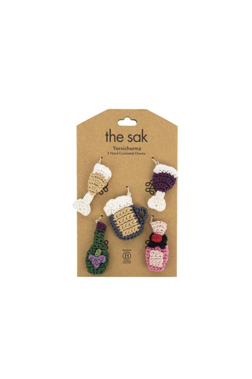 The Sak Yarnicharmz 5 Pack Crochet Charms In Multi