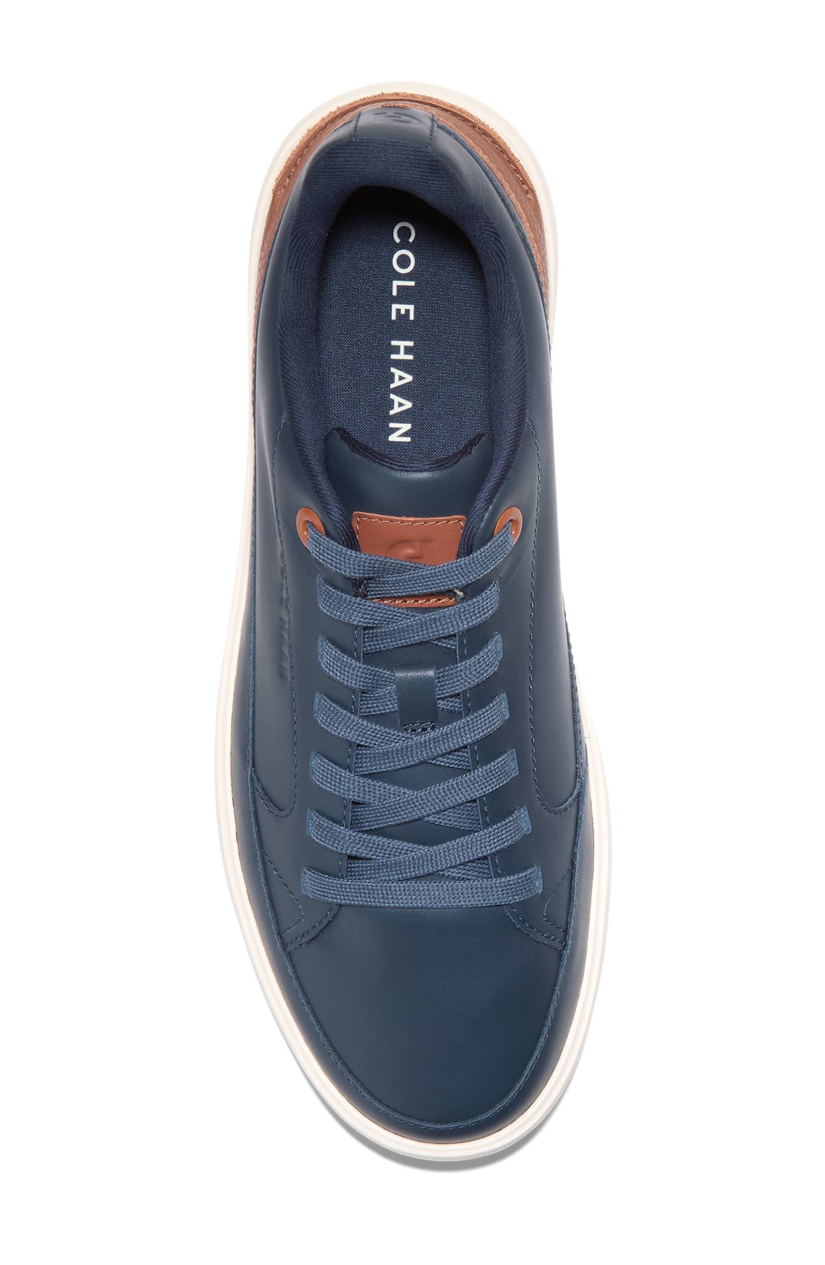 Cole Haan Grand Crosscourt 20.4.7 Sneaker, Alternate, color, Navy Blazer / British Tan
