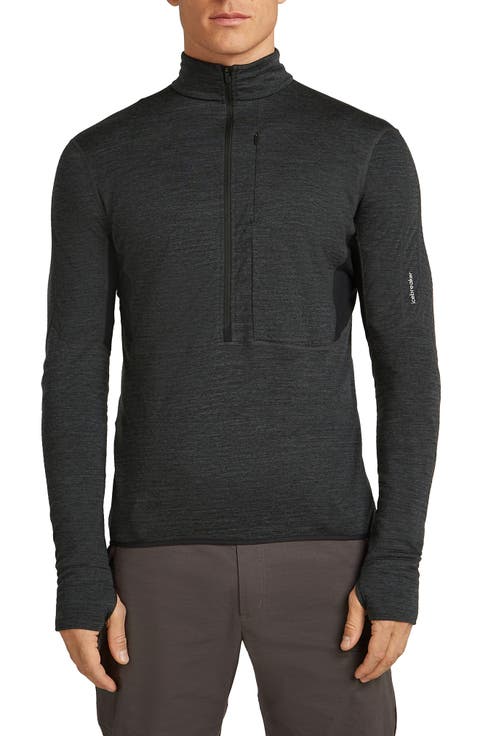 Lyocell & Merino 200 Realfleece Descender Quarter Zip Pullover