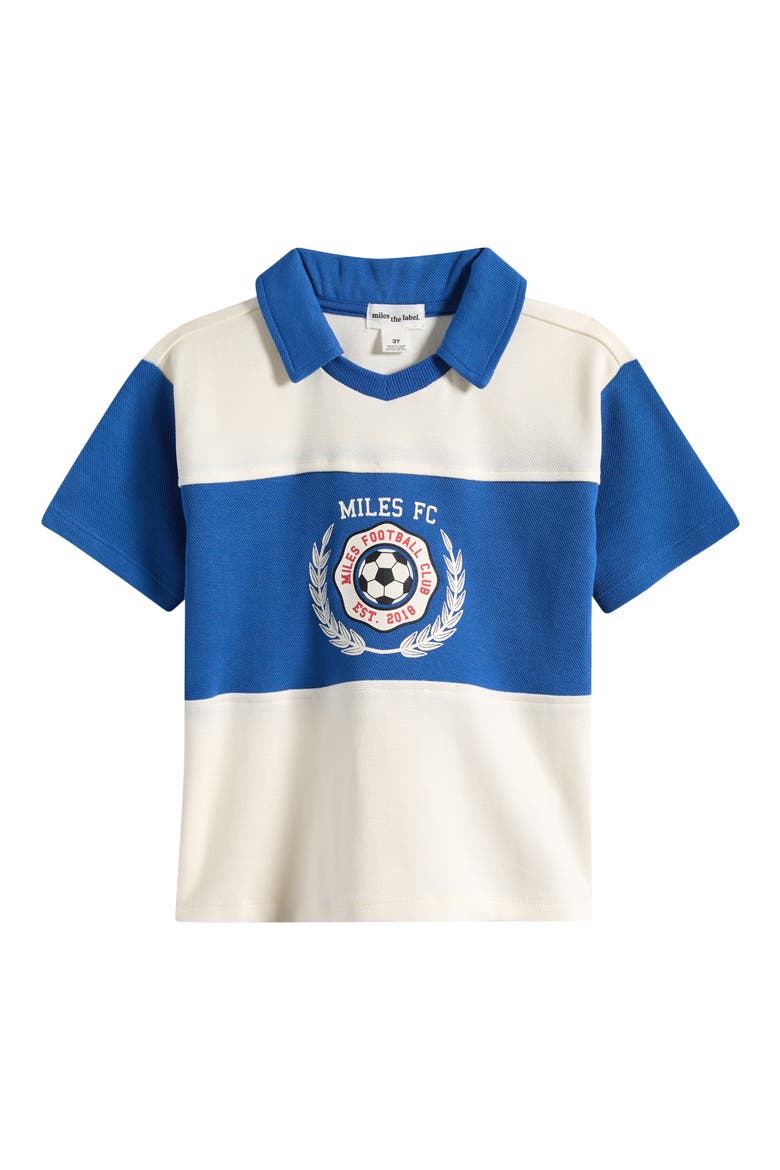 Kids' Miles FC Organic Cotton T-Shirt, Main, color, ROYAL BLUE
