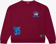 Mitchell & Ness Women's Mitchell & Ness Maroon Colorado Avalanche Crewneck Sweatshirt