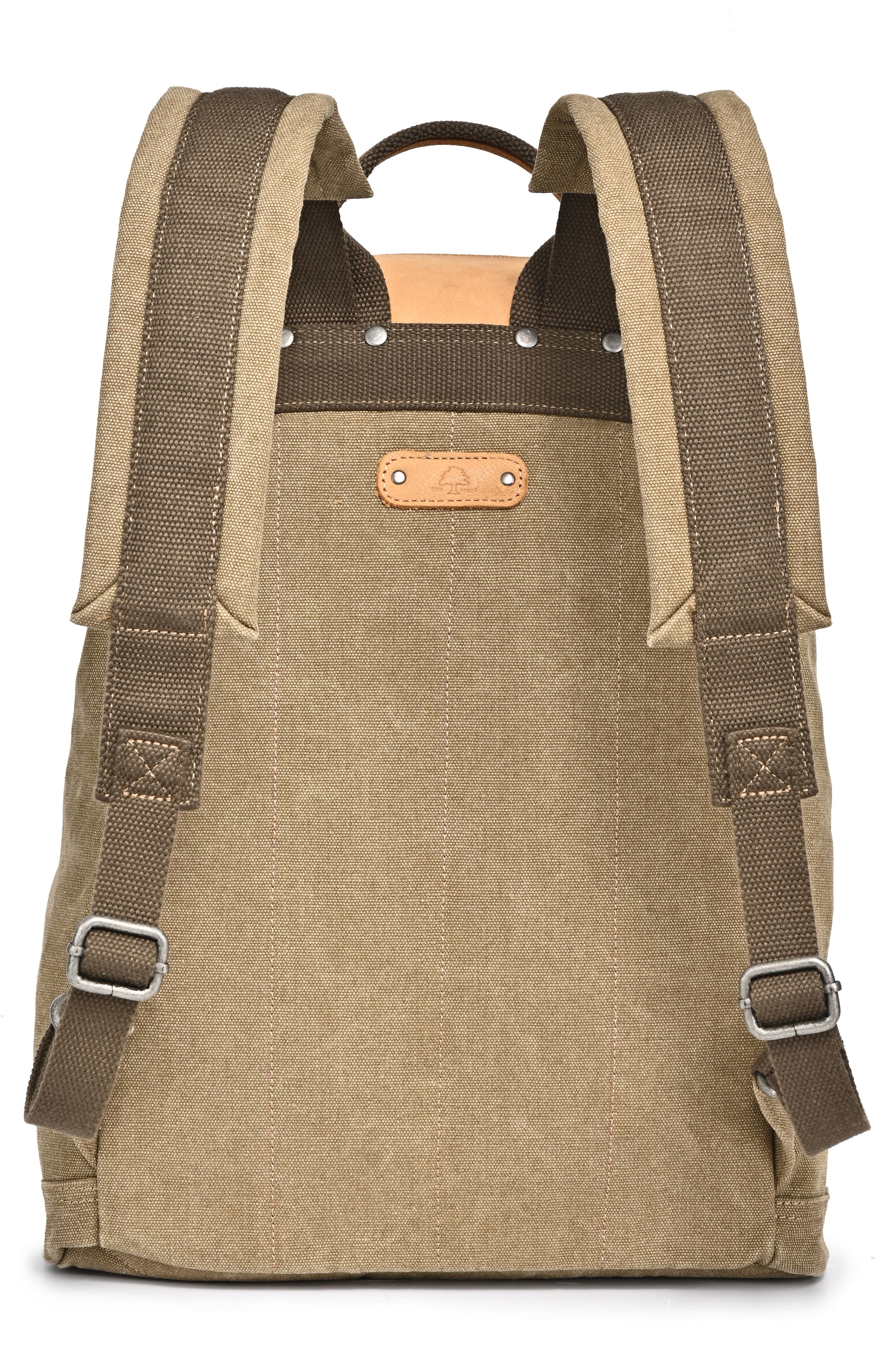 THE SAME DIRECTION Valley River Canvas Backpack, Alternate, color, 