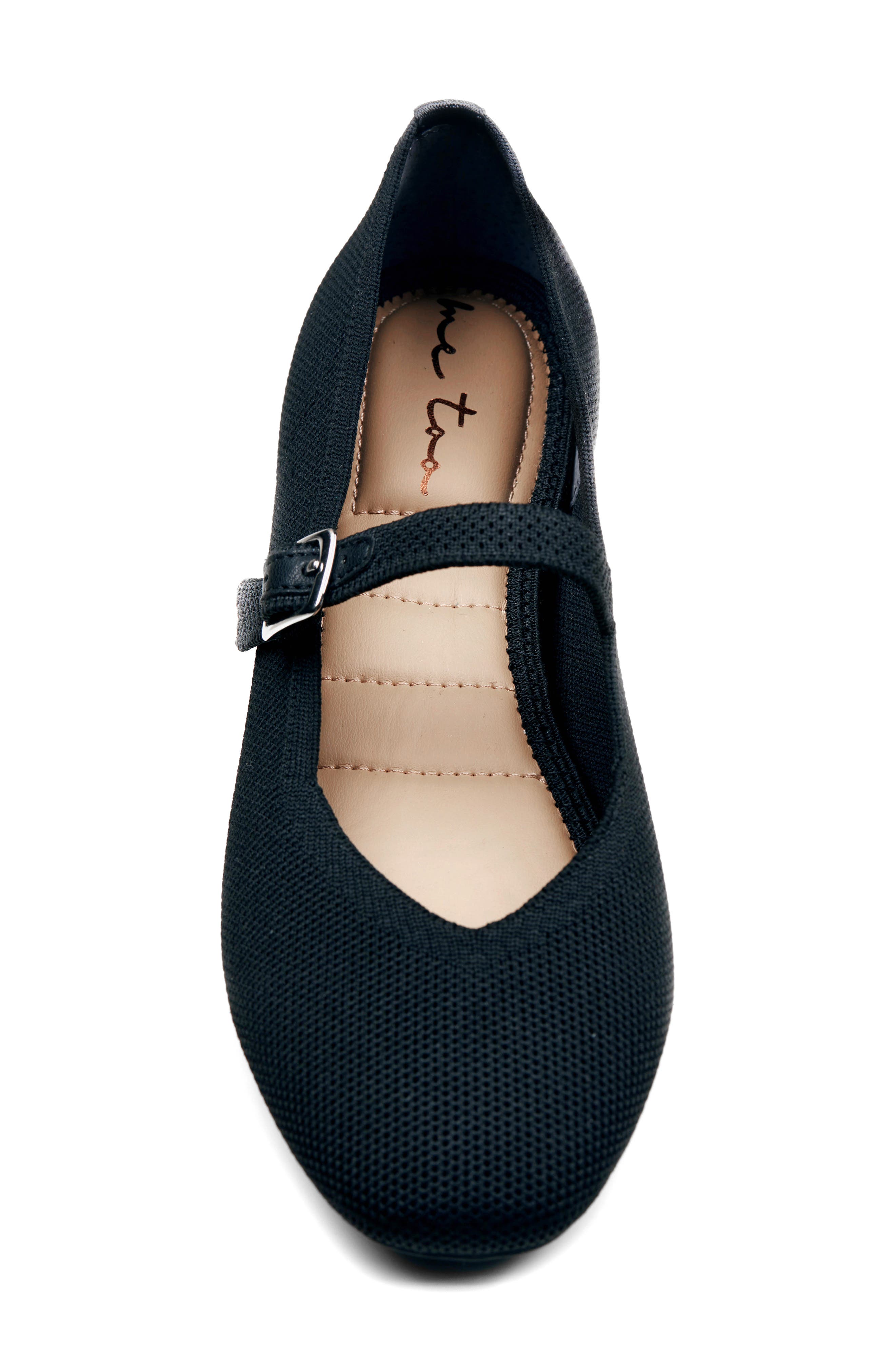 Me Too Shelby Mary Jane Flat, Alternate, color, Black