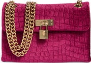 Kurt Geiger London Mini Brixton Velvet Crossbody Bag