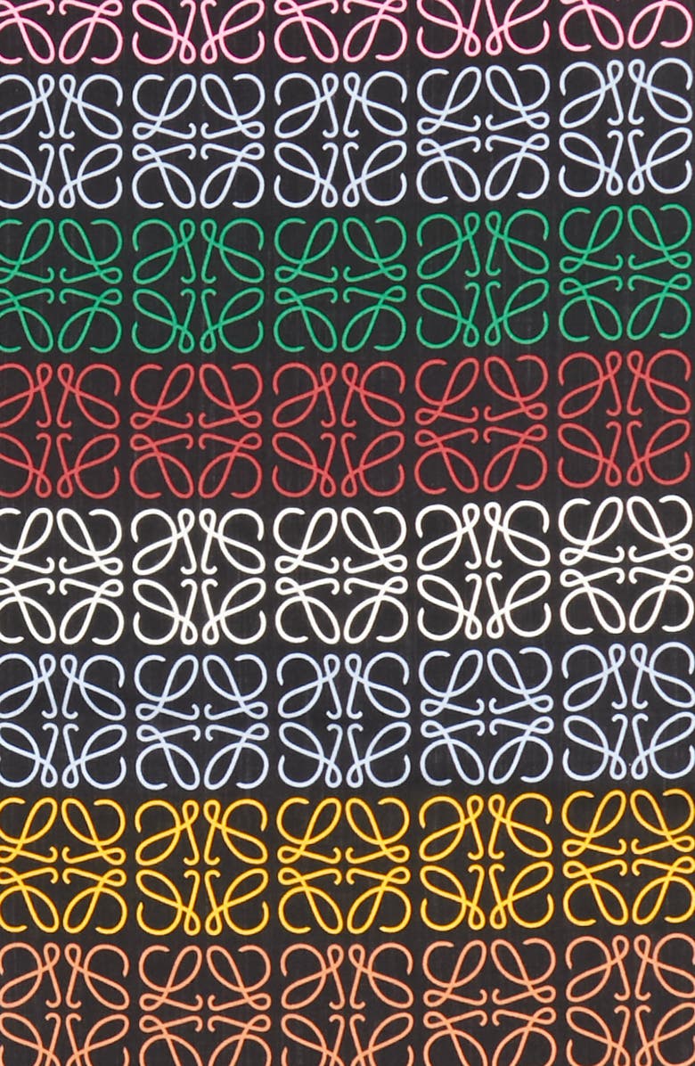 Loewe Monogram Stripe Scarf, Alternate, color,