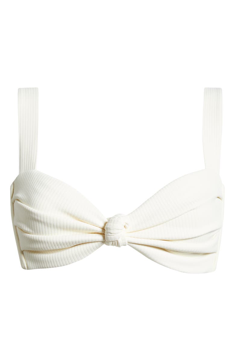 MONTCE Hayden Knotted Rib Bikini Top, Main, color,