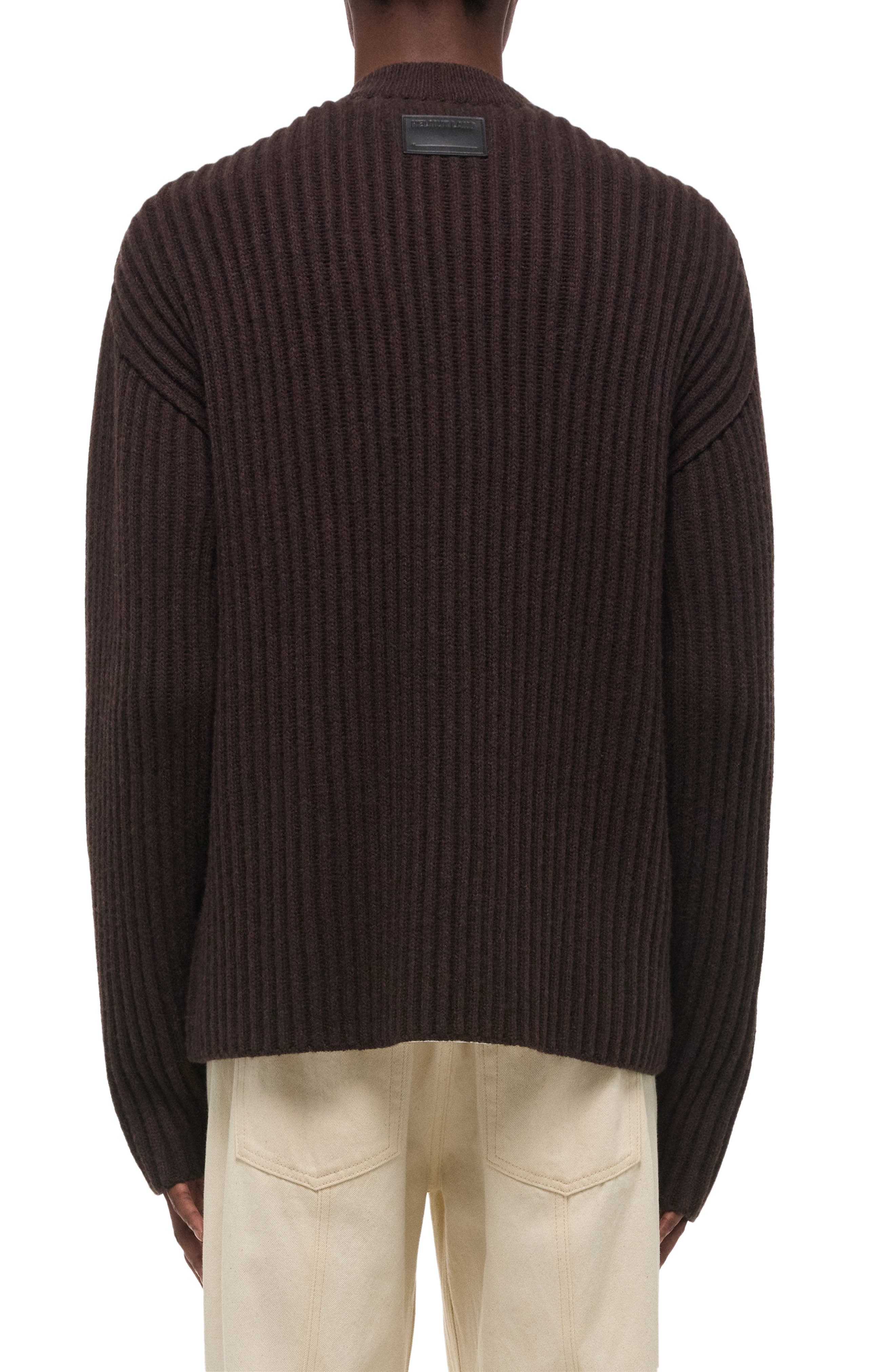 Zephir Oversize Ribbed Wool Blend Cardigan - image 4