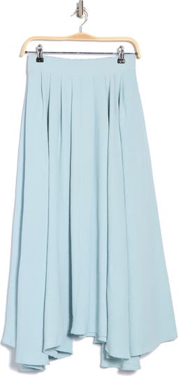 Pleated Maxi Skirt