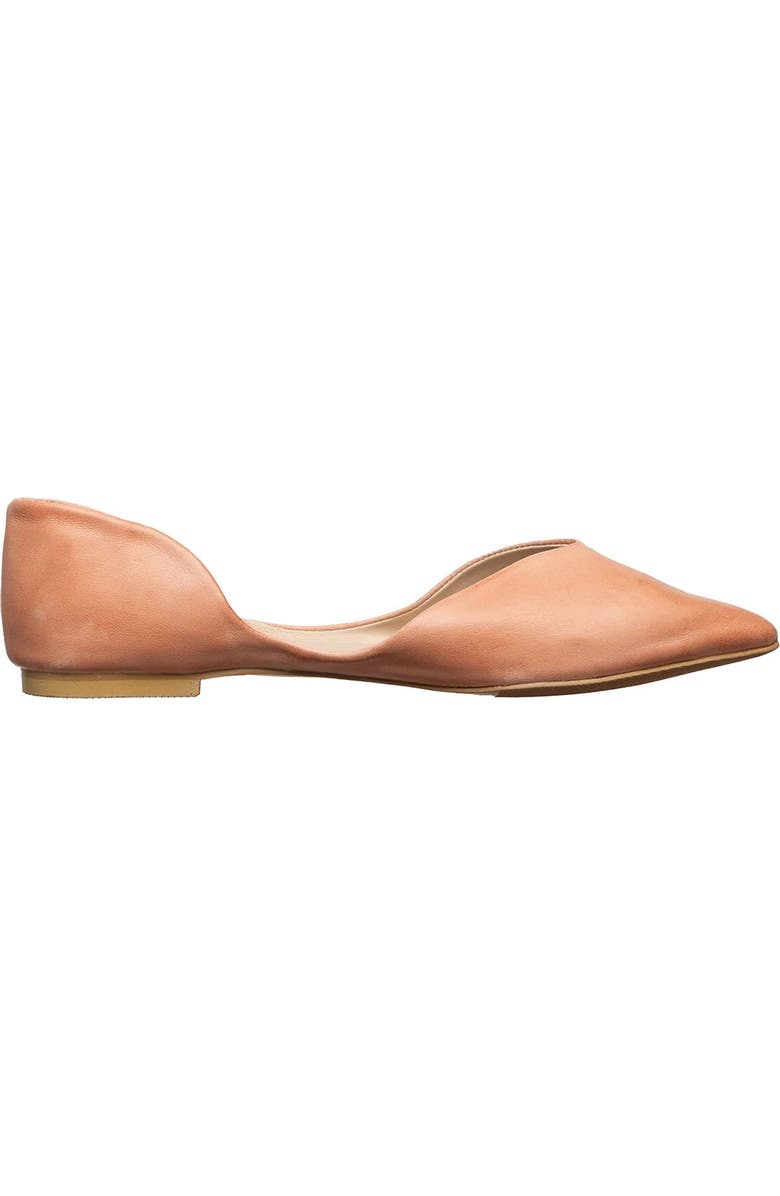 ANTELOPE Thea Pointed Toe Flat, Alternate, color, Blush
