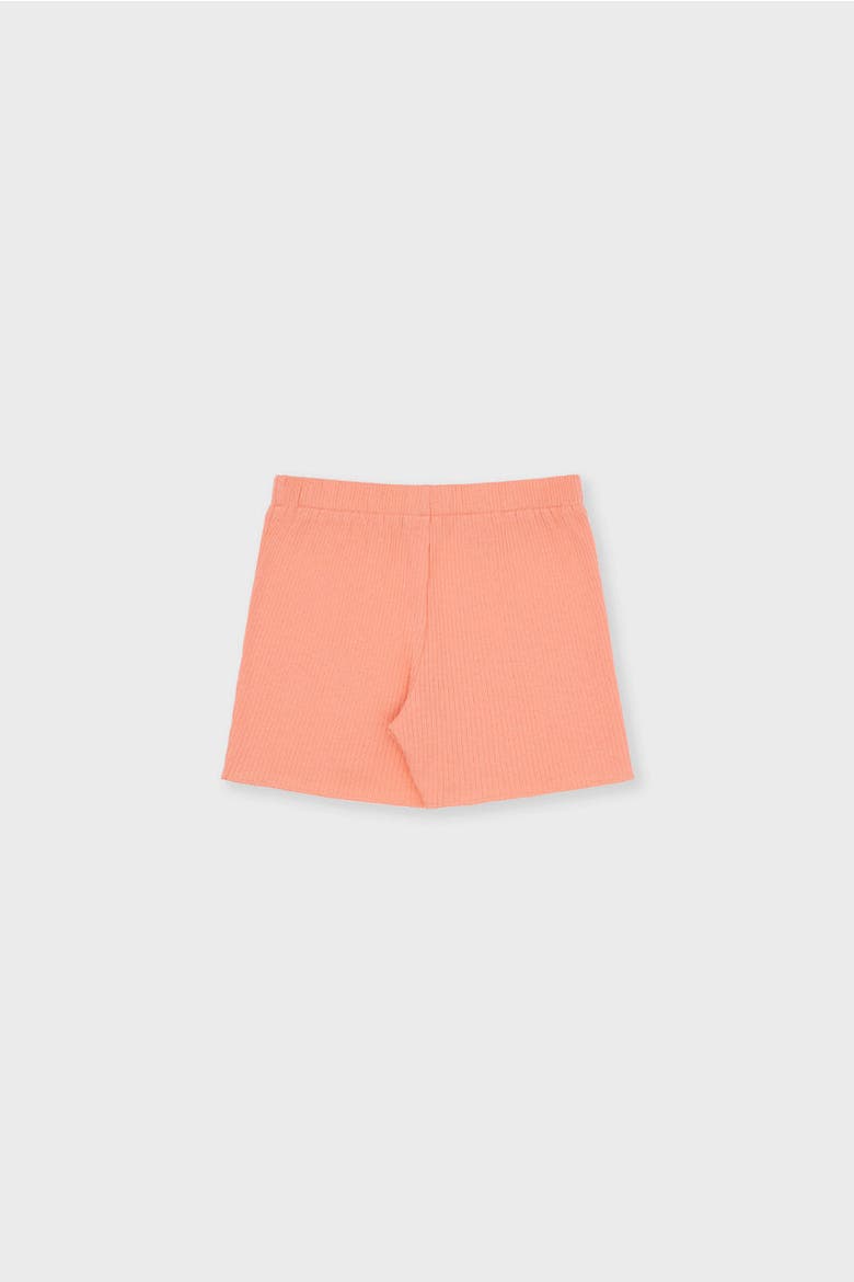 Organic Cotton Ribbed Short, Alternate, color, Desert Flower