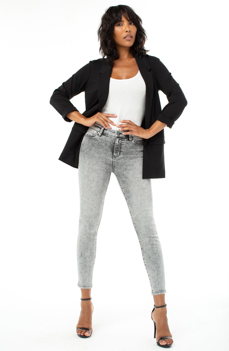 Liverpool Abby Crop Skinny Jeans, Alternate, color, 