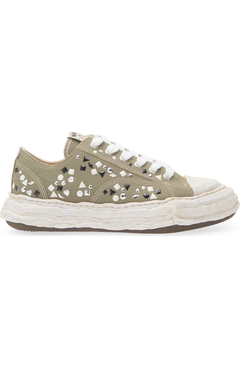 Maison MIHARA YASUHIRO Peterson Stud Sneaker, Alternate, color, Green