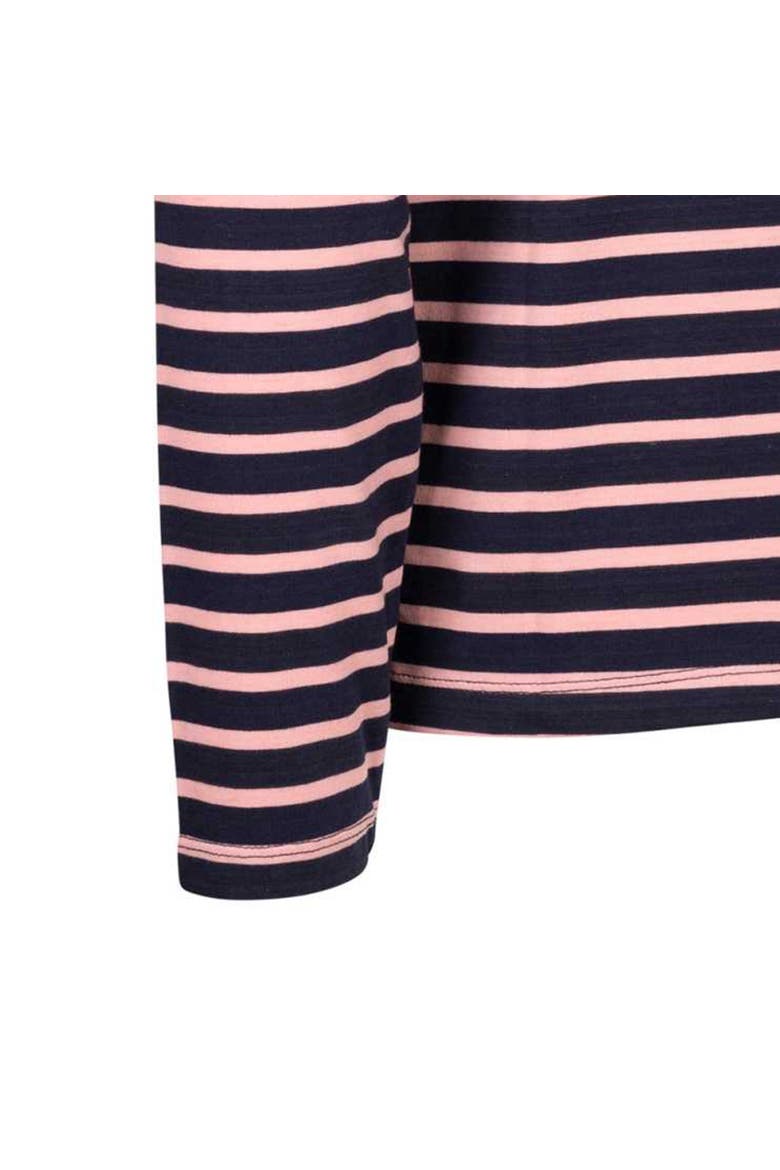 Karen Yarn Dyed Stripe Shirt, Alternate, color, Pink Shell