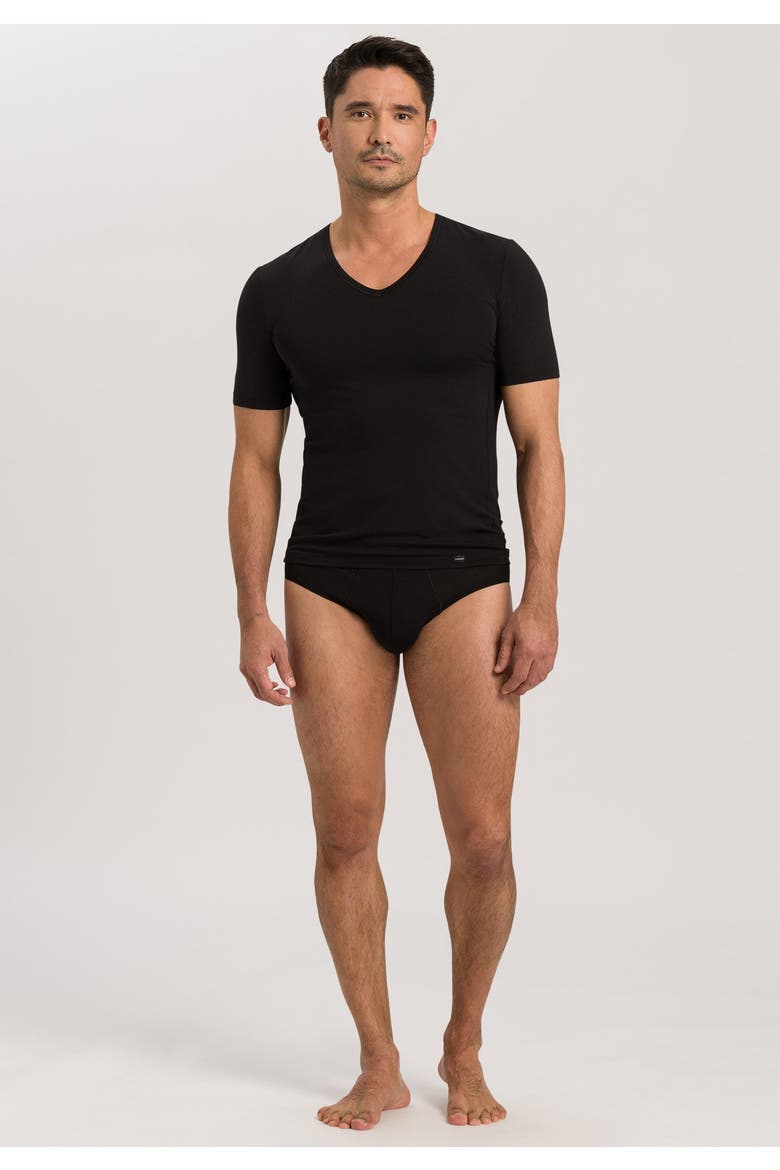 Natural Function V-Neck T-shirt, Alternate, color, Black