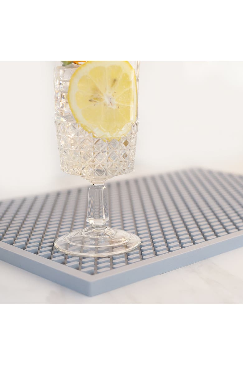 Grey Silicone Bar Mat, 12x18", Alternate, color, Grey