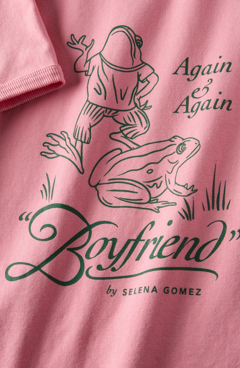 Treasure & Bond Kids' Graphic Baby Tee, Alternate, color, Pink Moonlight Selena Gomez