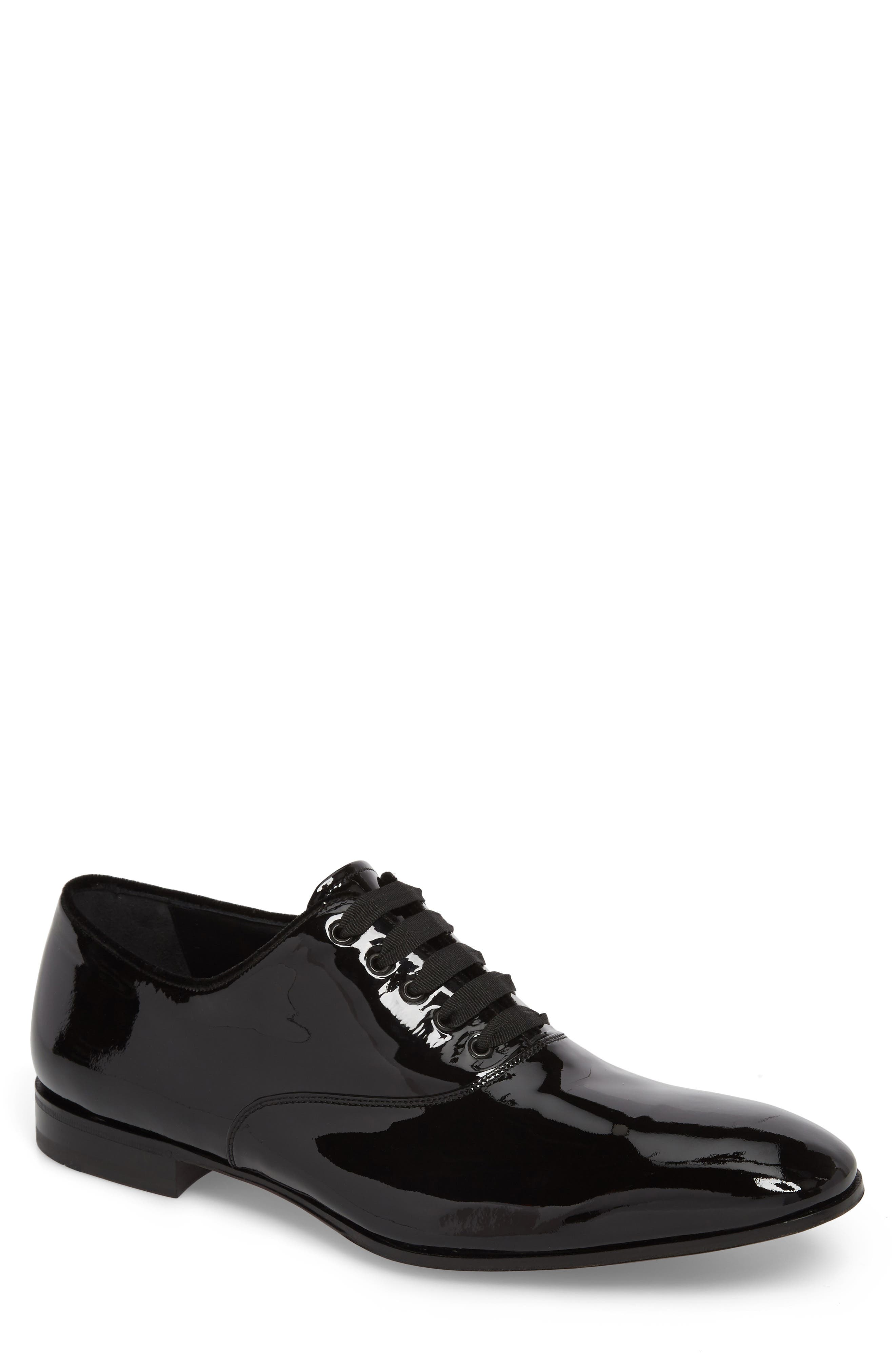 FERRAGAMO Salvatore Ferragamo Belshaw Patent Oxford, Main, color, 