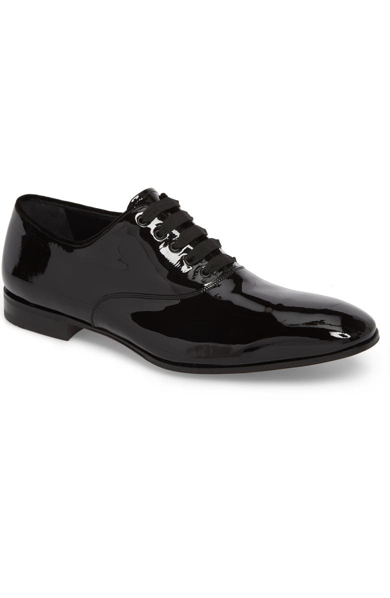 FERRAGAMO Salvatore Ferragamo Belshaw Patent Oxford, Main, color,