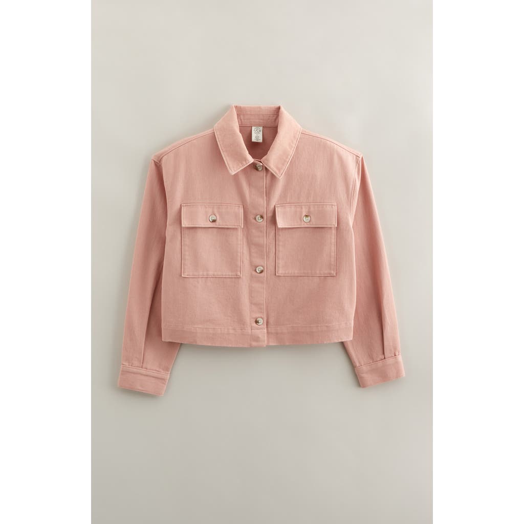 Treasure & Bond Kids' Chore Jacket In Pink