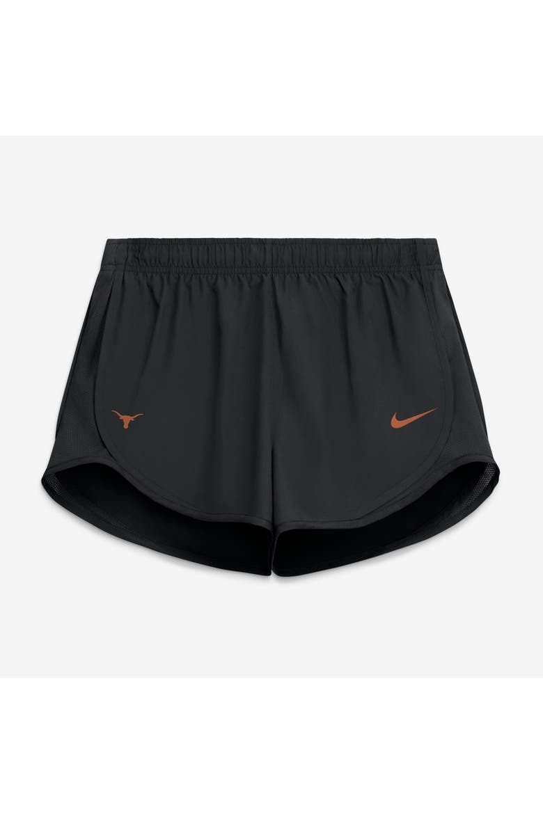 Women's Nike Black Texas Longhorns Tempo Mid-Rise Dri-FIT Shorts, Main, color, Black